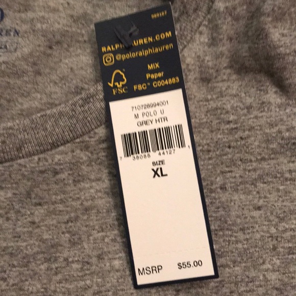 SOLD NWT Polo Ralph Lauren Slim Fit Shirt XL $55 - Picture 5 of 6